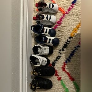 4 pairs of baby Jordan’s size 2